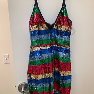 Brand New Fashion Nova spaghetti strapped dress